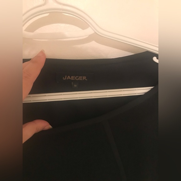 JEAGER black dress Size 18 - Picture 5 of 5